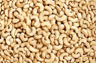Cashew nuts closeup photo
